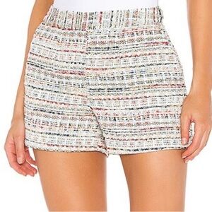 L’agence Ashton Women's Multicolor Tweed Shorts
